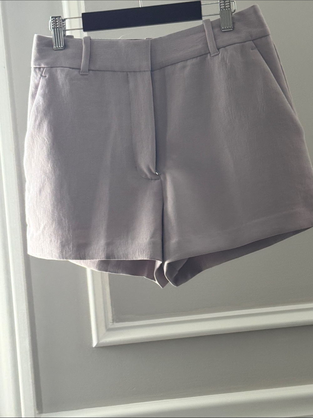 Aritzia Tailored Lilac Bermuda Shorts